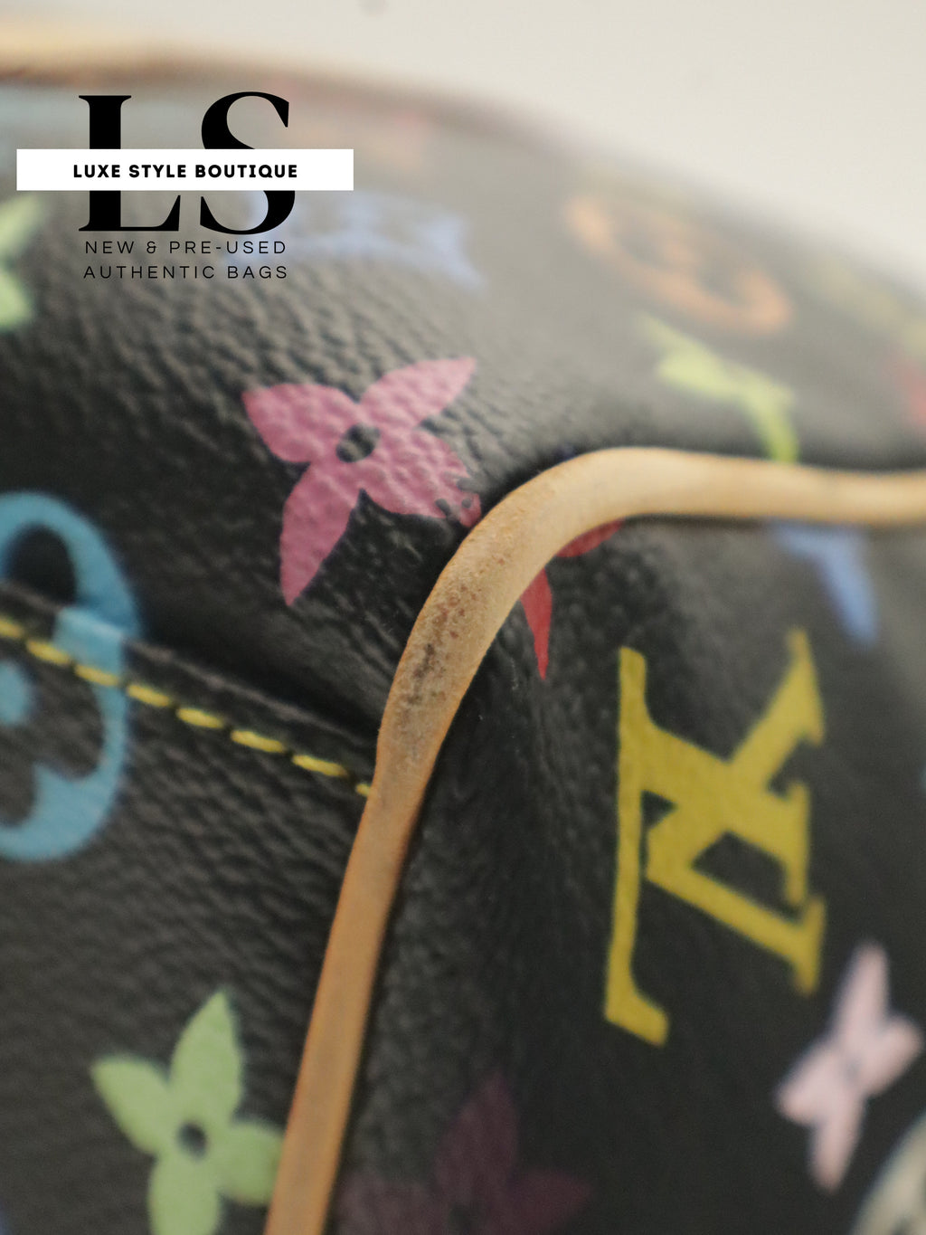 Louis Vuitton Aurelia MM Monogram Multicolor Black