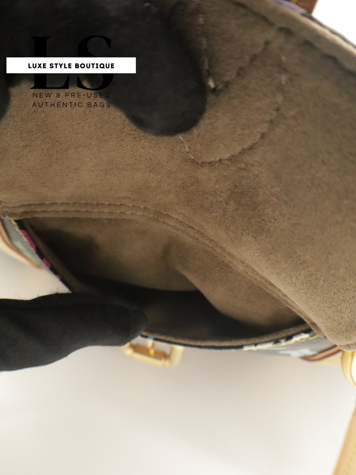 Louis Vuitton Aurelia MM Monogram Multicolor Black