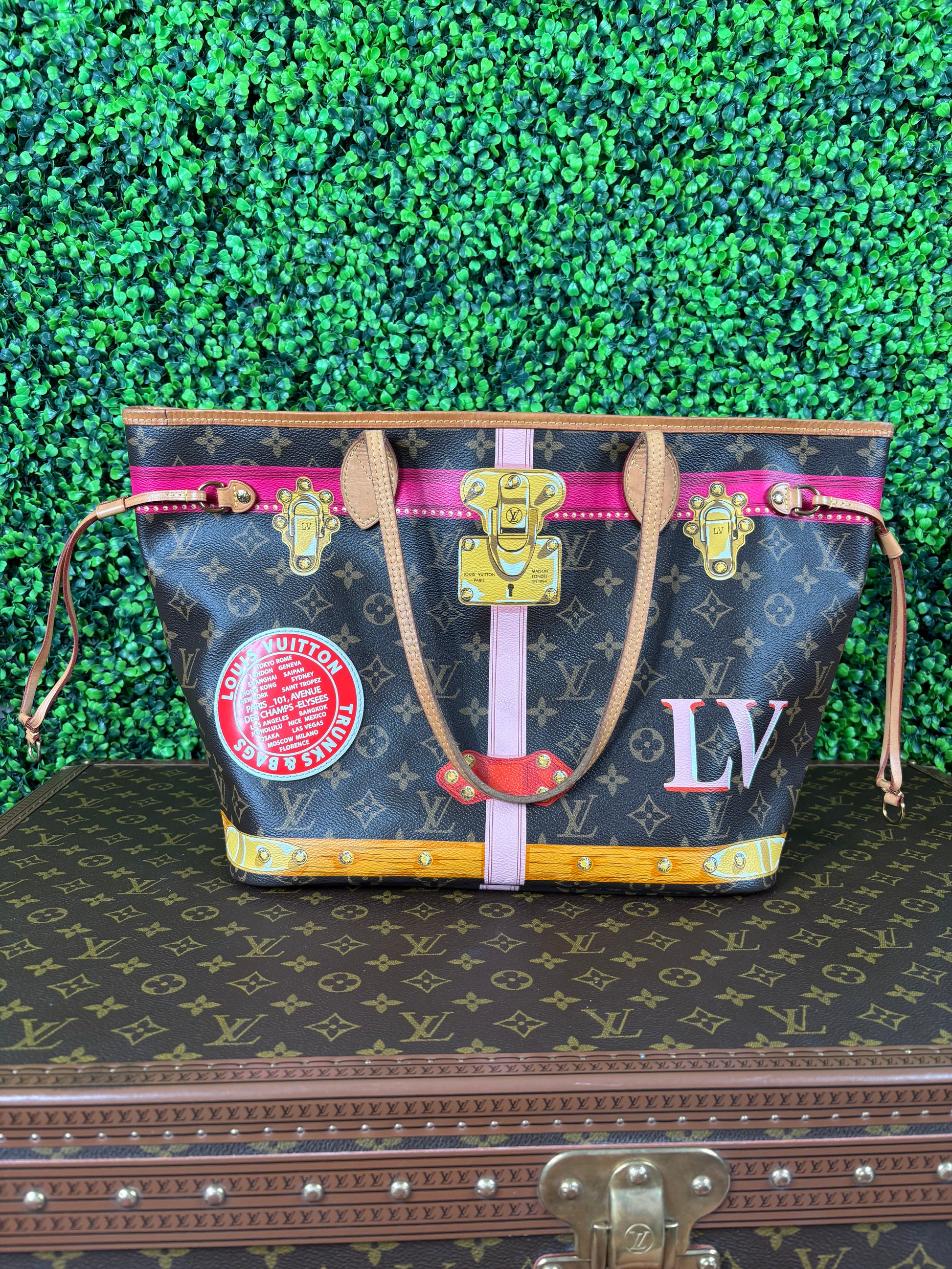 Louis Vuitton Neverfull MM Summer Trunk