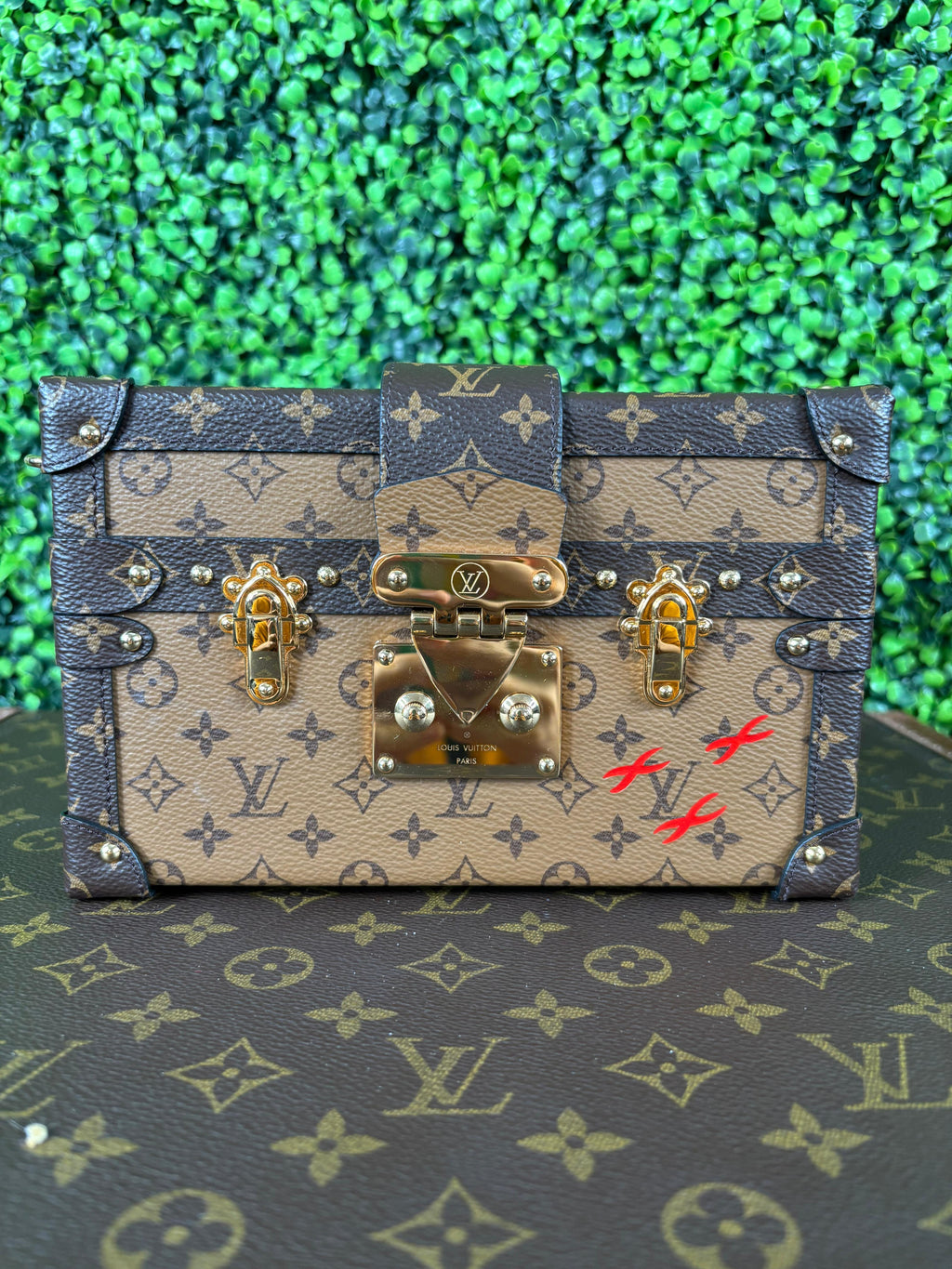 Louis Vuitton Petite Malle Monogram Reverse