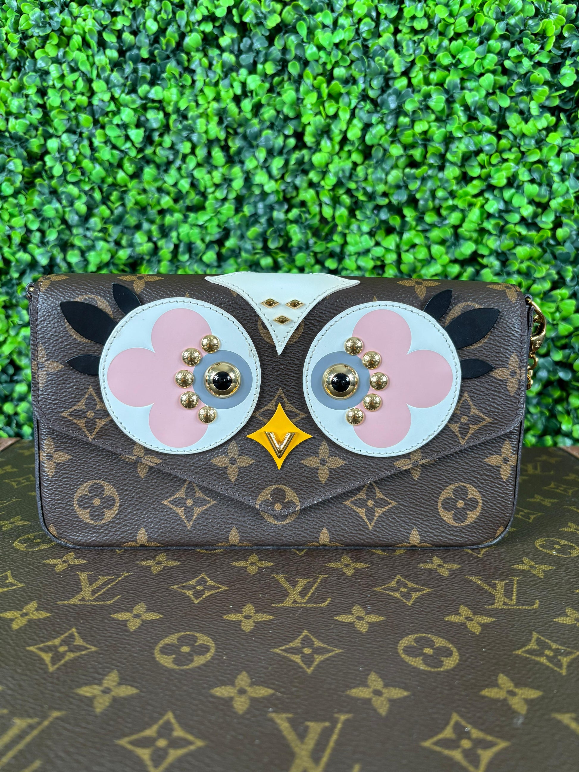 Louis Vuitton Pochette Felicie Owl Monogram