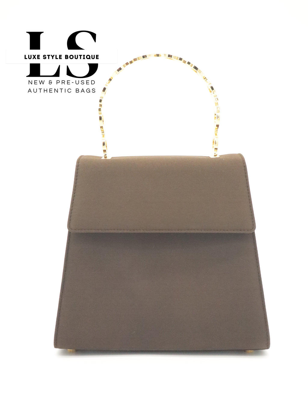 Salvatore Ferragamo Vala Two-Way Suede Handbag
