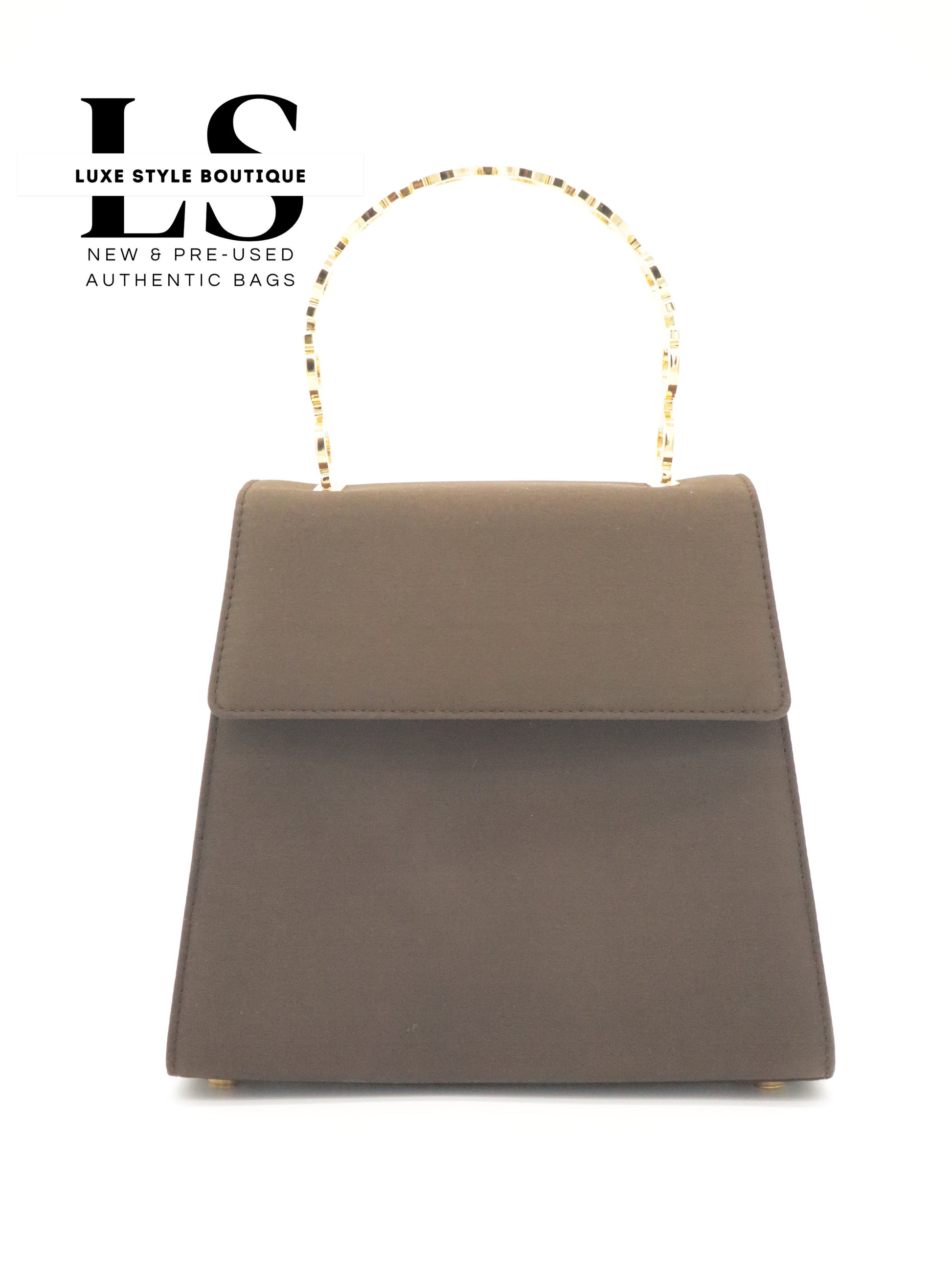 Salvatore Ferragamo Vala Two-Way Suede Handbag