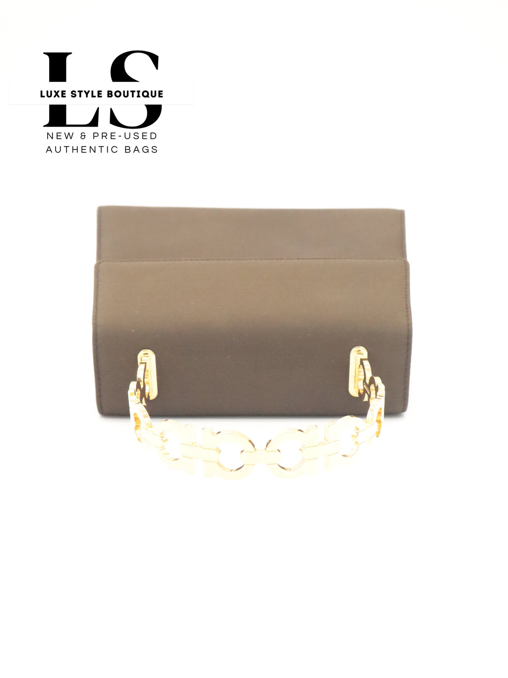 Salvatore Ferragamo Vala Two-Way Suede Handbag