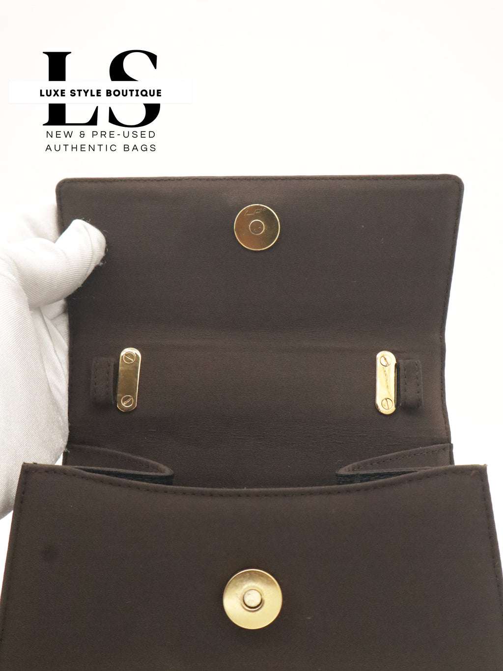 Salvatore Ferragamo Vala Two-Way Suede Handbag
