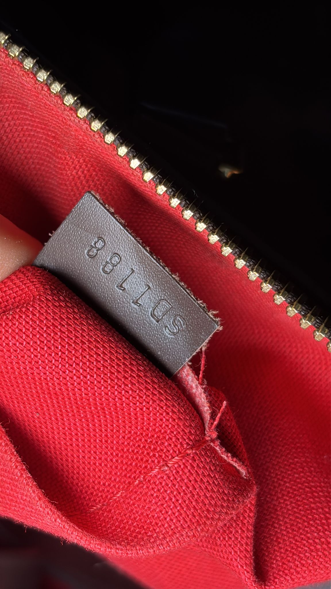 Louis Vuitton Siena Satchel MM Damier Ebene