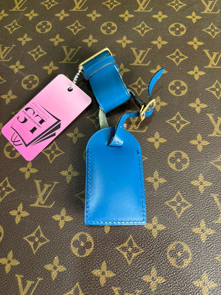 Louis Vuitton Tag Vachetta Blue