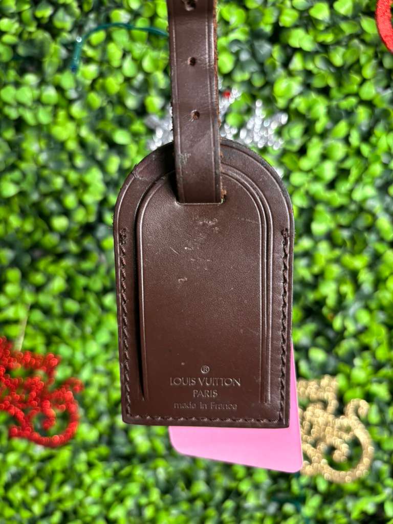 Louis Vuitton Tag Vachetta Brown