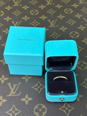 Tiffany Pre-Used Forever Ring Yellow Gold 18K