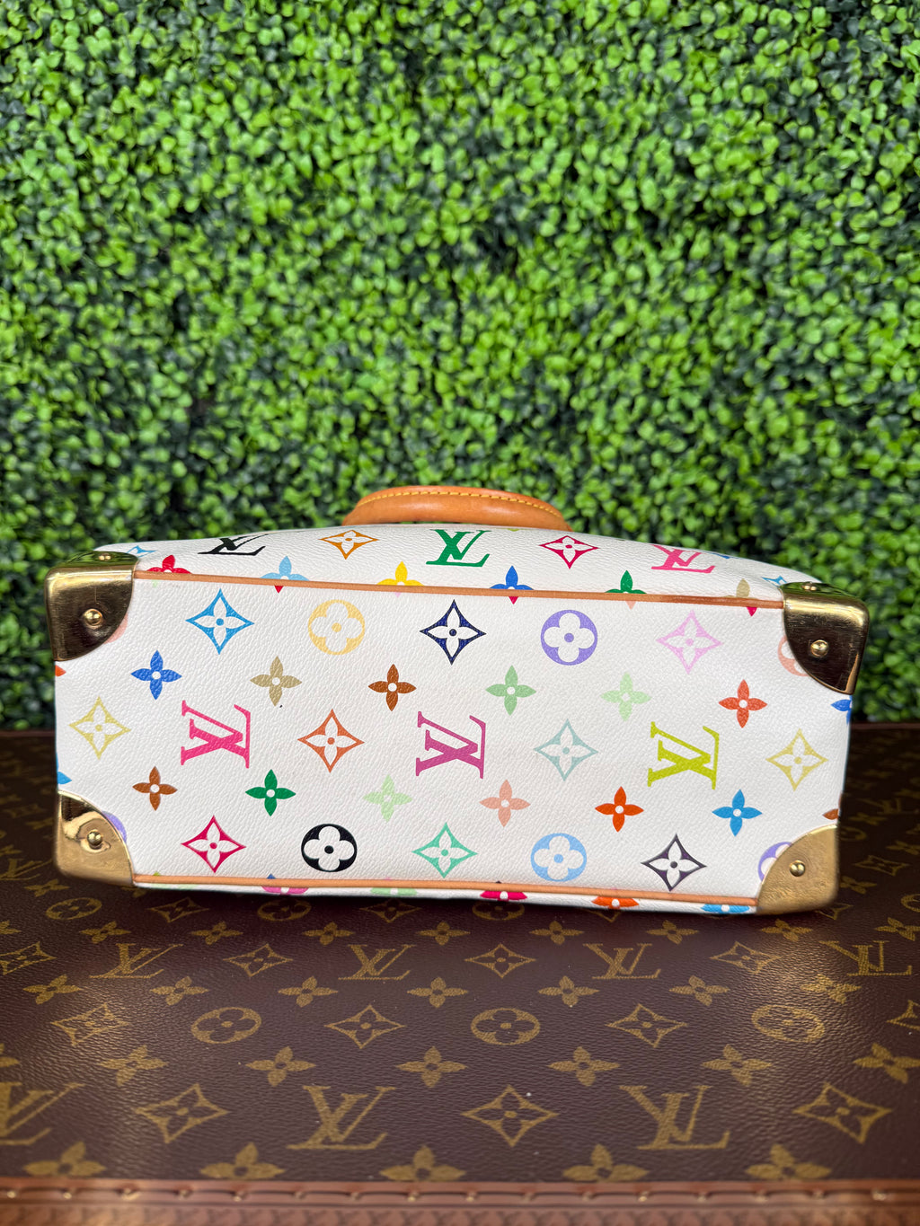 Louis Vuitton White Multicolor Trouville