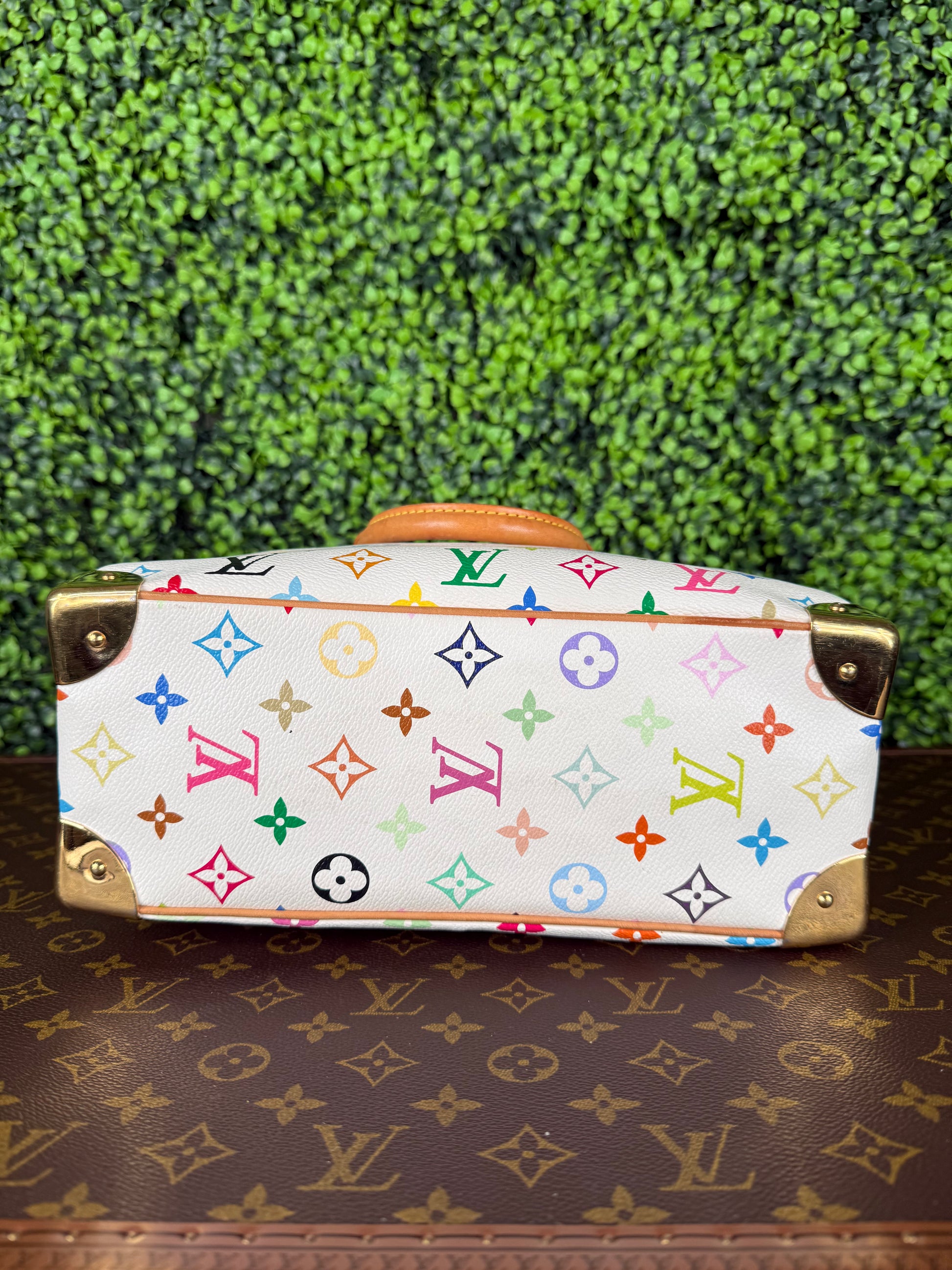 Louis Vuitton White Multicolor Trouville