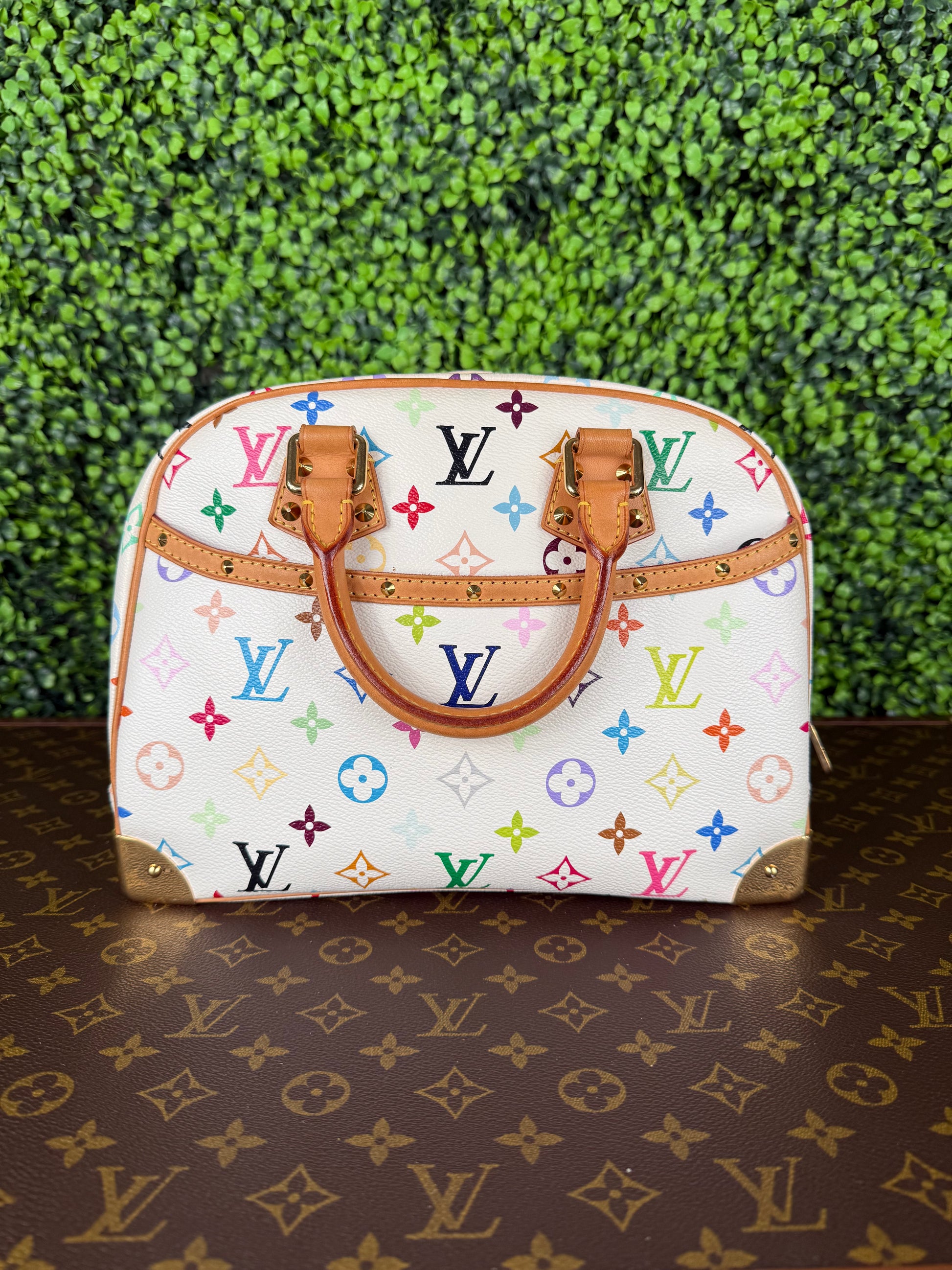 Louis Vuitton White Multicolor Trouville