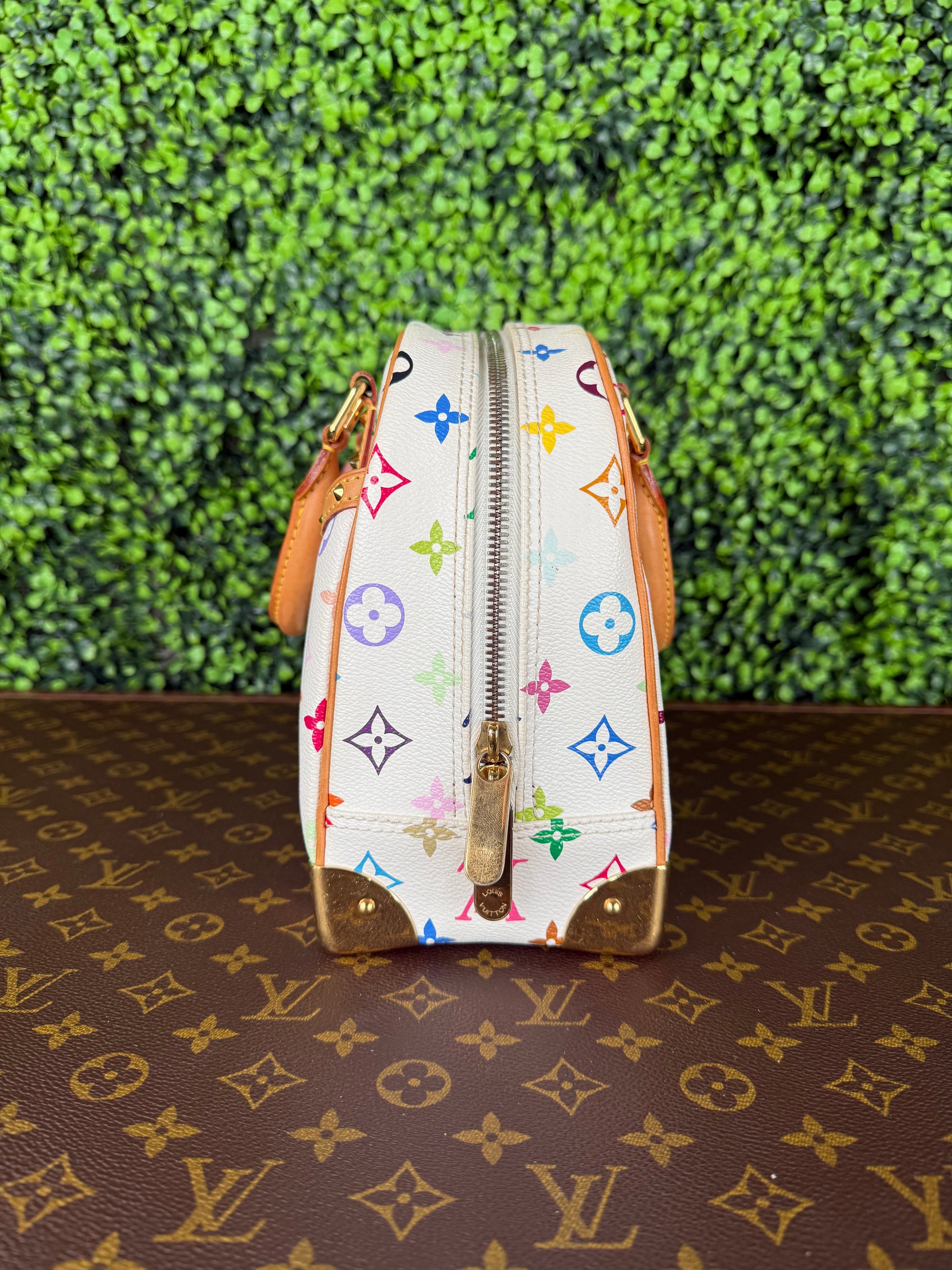 Louis Vuitton White Multicolor Trouville