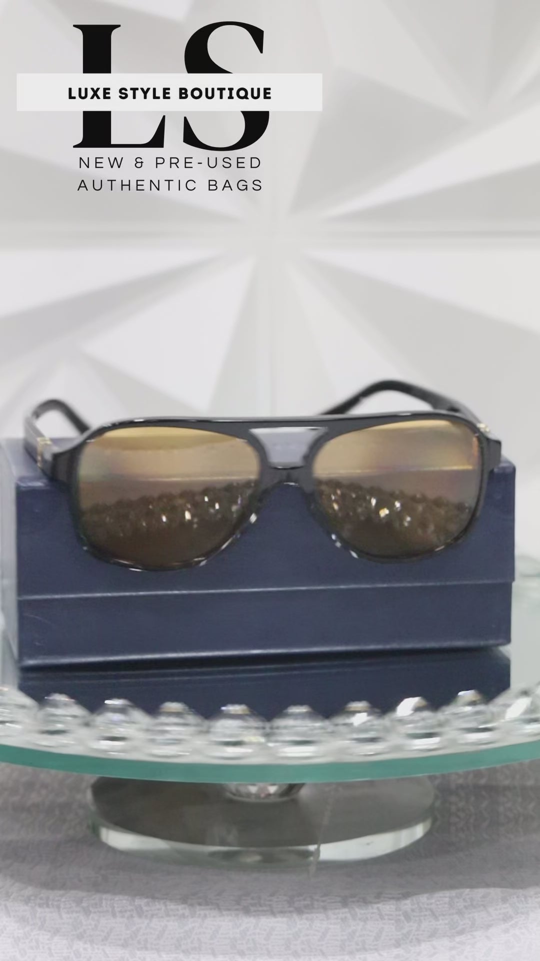 Louis Vuitton LV Hit Orange Sunglasses 59*16 NEW